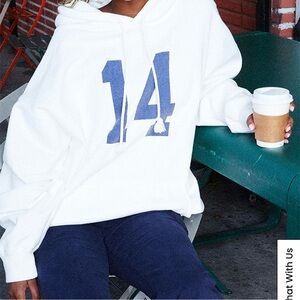 John Galt Christy 14 Hoodie White